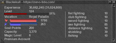 Signature for player Blackskull