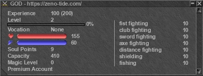 Signature for player GOD