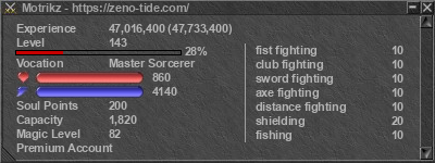 Signature for player Motrikz