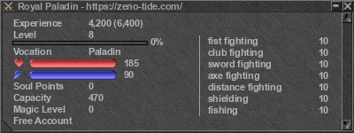Signature for player Royal Paladin