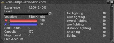 Signature for player Zeus